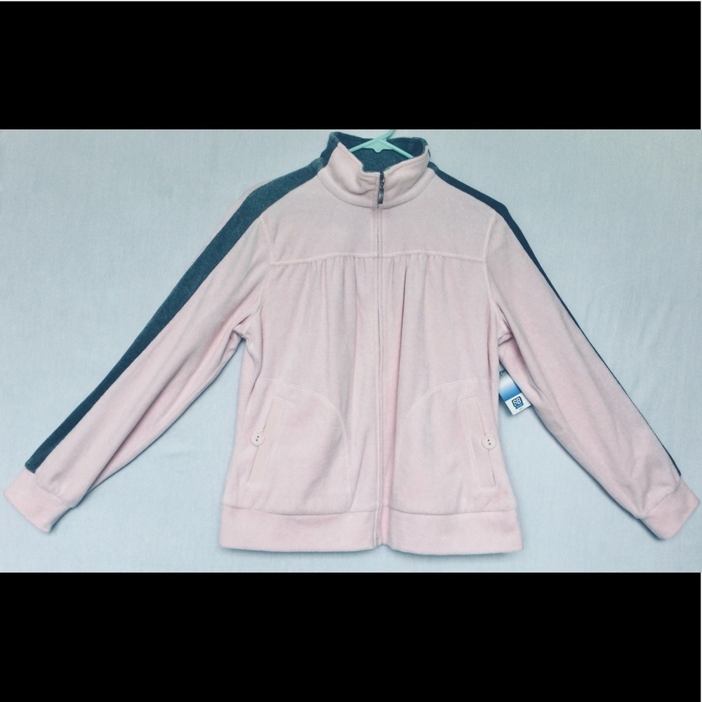 Velour track suit, PM,Saint Johns Bay, Pink & grey